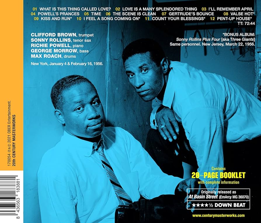 ジャズレコード　クリフォードブラウン／ベイズン・ストリート Amazon.co.jp: At Basin Street: ミュージック